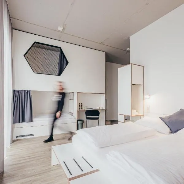 Motel Schlafraum Weng-Dein smartes Hotel-contactless check-In, hótel í Weng im Innkreis