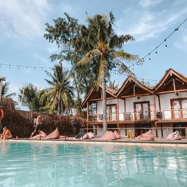 Mad Monkey Gili Trawangan、ギリ・トラワンガンのホテル