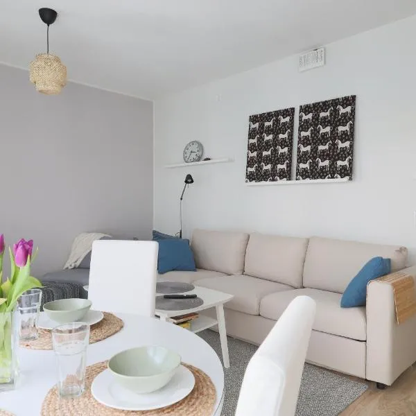 Fredika, modern 1br,Tripla Pasila prime location, gym, parking, train station near、ヘルシンキのホテル