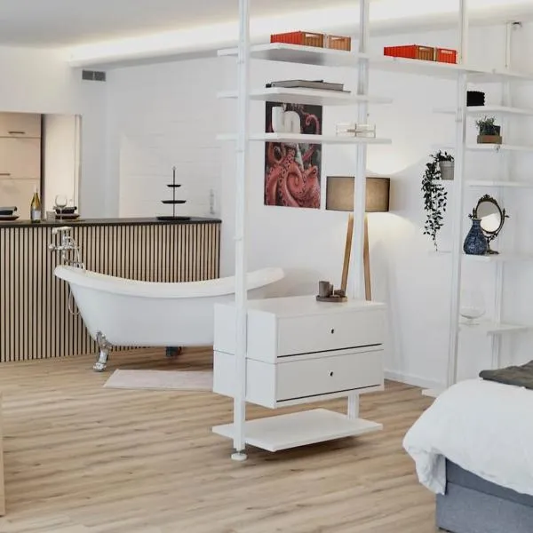 Garden Luxus Apartment、バイロイトのホテル