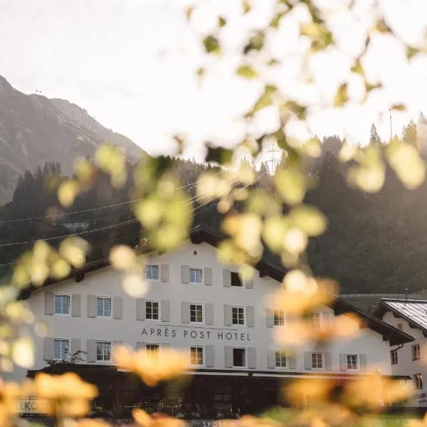 Après Post Hotel, hotel din Stuben am Arlberg