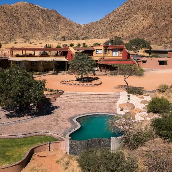 Barkhan Dune Retreat, hotel Solitairében