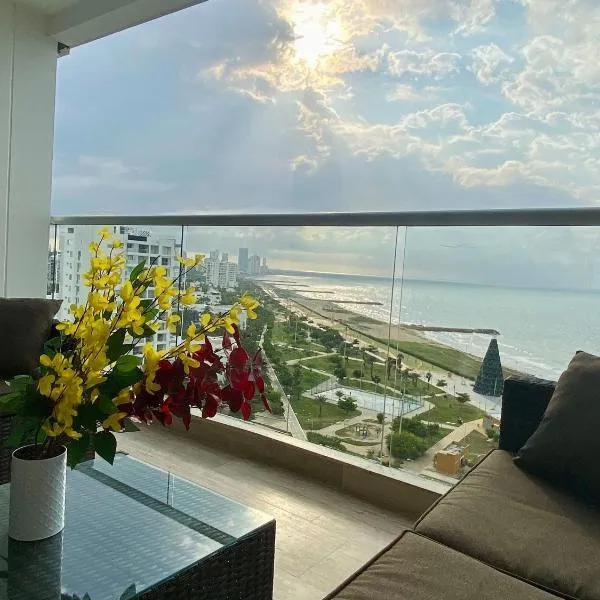 Cartagena Beach Resort 1408, hotel in Cartagena de Indias