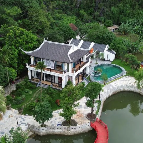 Happy Tam Coc Ecolodge、ニンビンのホテル