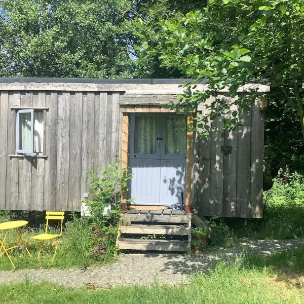 The Charcoal Hut woodland retreat, hôtel à Llandovery