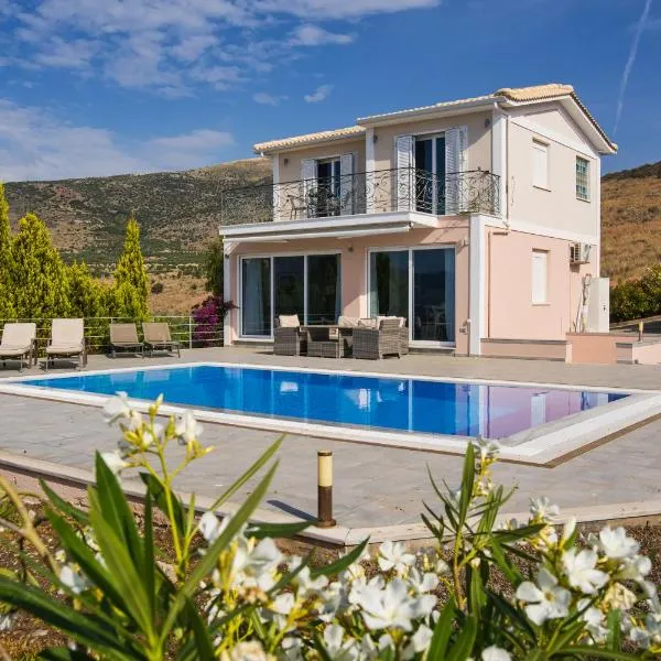 Kanfis villa with panoramic view, hôtel à Galaxidi