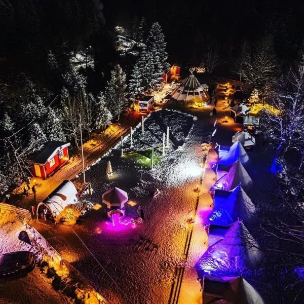 Fińska Wioska Kalevala, hotel in Borowice