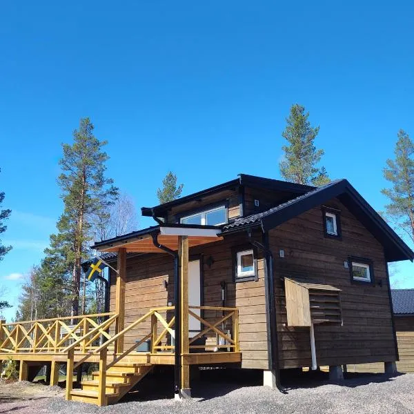 Magisch berghuisje met uitzicht op Nationaal Park Fulufjället, hotel in Sörsjön
