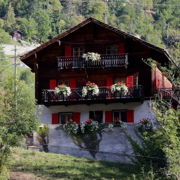 Chalet Chinegga, hotel em Stalden