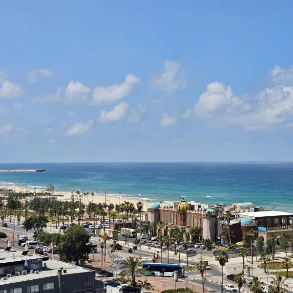 Sea Vacation , luxury Loft ,amazing seaview Buber 301, hotell sihtkohas Ashdod
