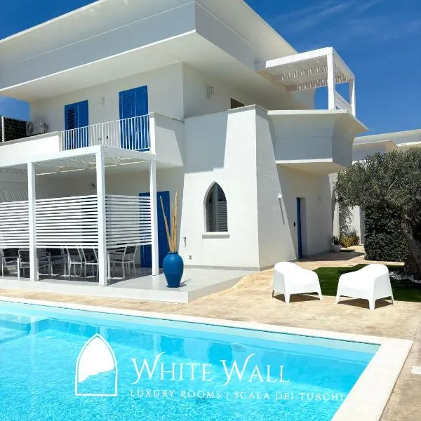 White Wall luxury rooms Scala dei turchi, hotel v destinaci Realmonte