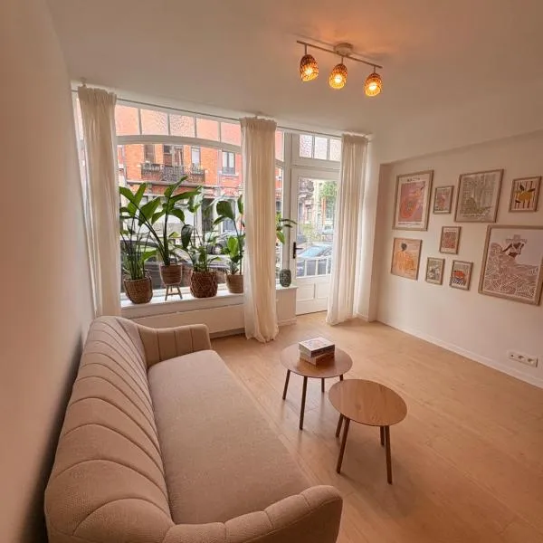 Room with ensuite and garden, hotel a Bruxelles