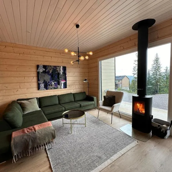 Uusi ja viihtyisä rinnemökki, Iso-Syöte, hotel in Syöte