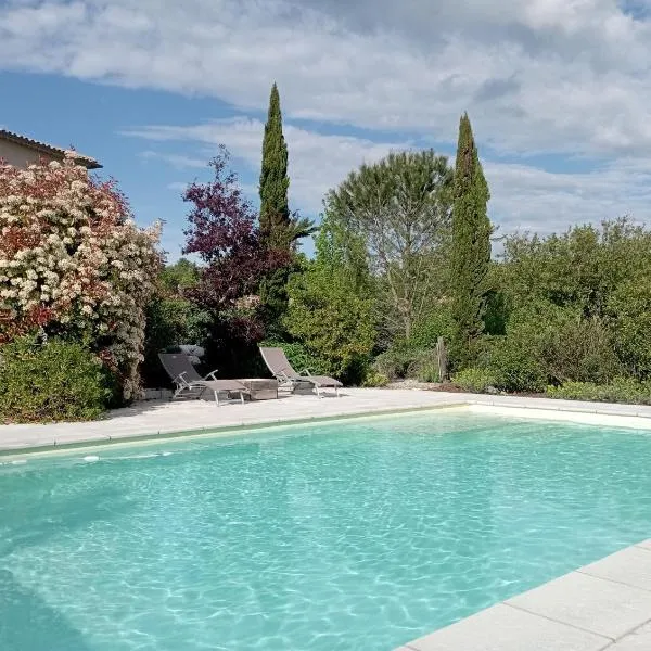 Chambres d'hôtes Le Mas de Molines, hotel i Vogüé