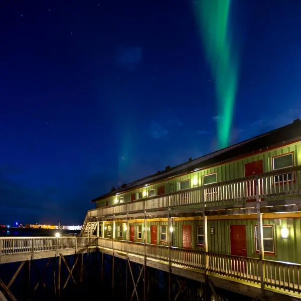 Grønnbuene Rorbu Hotel, Hotel in Andenes