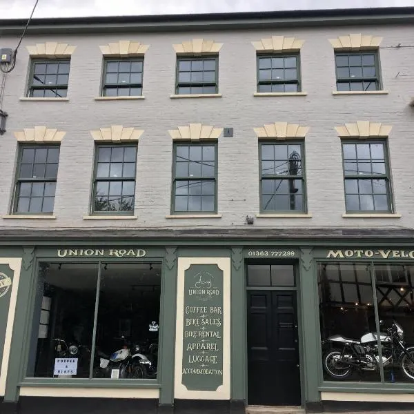 Union Road Moto Velo Accommodation, hotel in Crediton