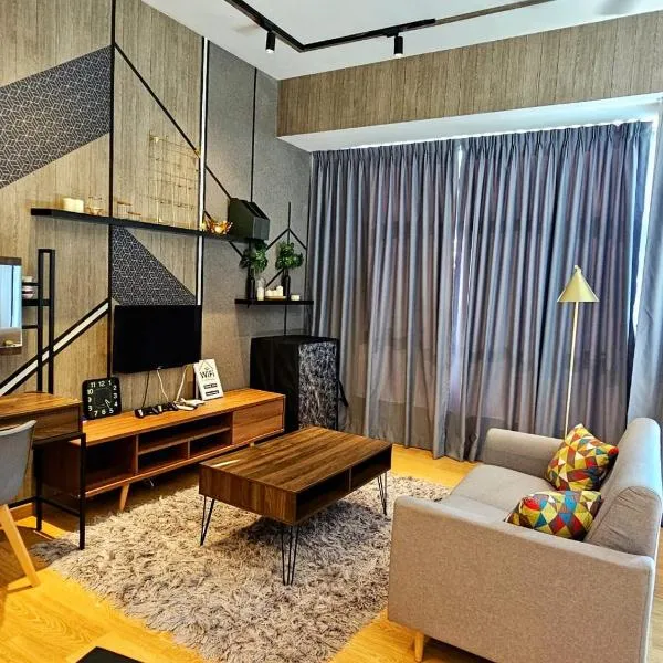 Kuantan में, होटल Leisure3 King Bed Imperium Residence Kuantan City View Studio