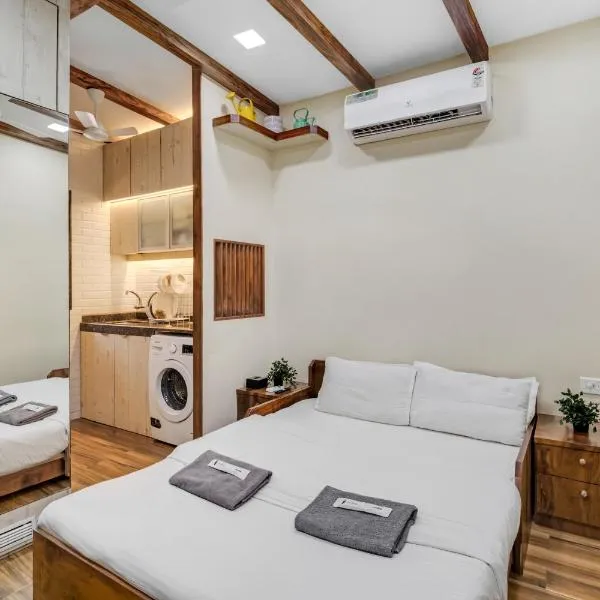 Pebble Studio Bandra W The Bombay Home Company - Eco，位于孟买的酒店