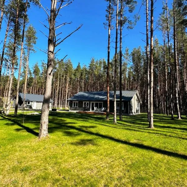 Reigi Holiday Home, Hiiumaa with Nordic HotTub & Sauna，位于Reigi的酒店