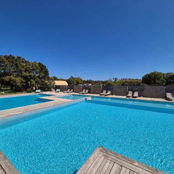 Charmant T2 climatisé avec terrasse à 5min des plages, hotel a Lecci