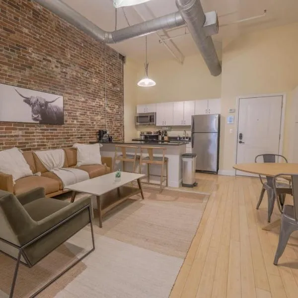 Stylish Exposed Brick 3 Bedroom, hotel v destinaci Boston