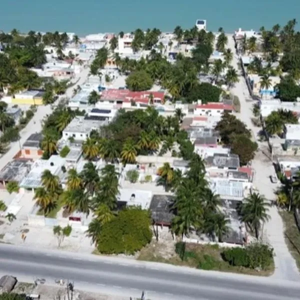 La Casa del Arbol, ξενοδοχείο σε Chelem