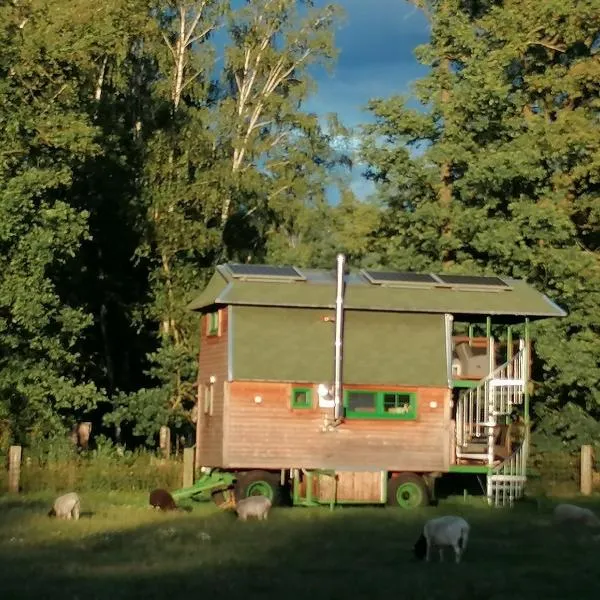 Frauendorf에 위치한 호텔 Weidmannsruh Natur pur - exklusives Tiny house