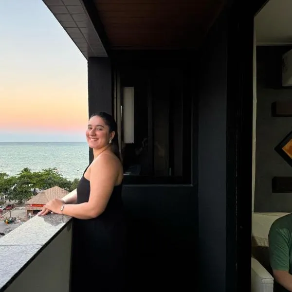 Do APTO tem-se uma BELA VISTA DO MAR de Pajuçara NEO 2 qts 2garar - Adm Nutelss, hotel di Maceio