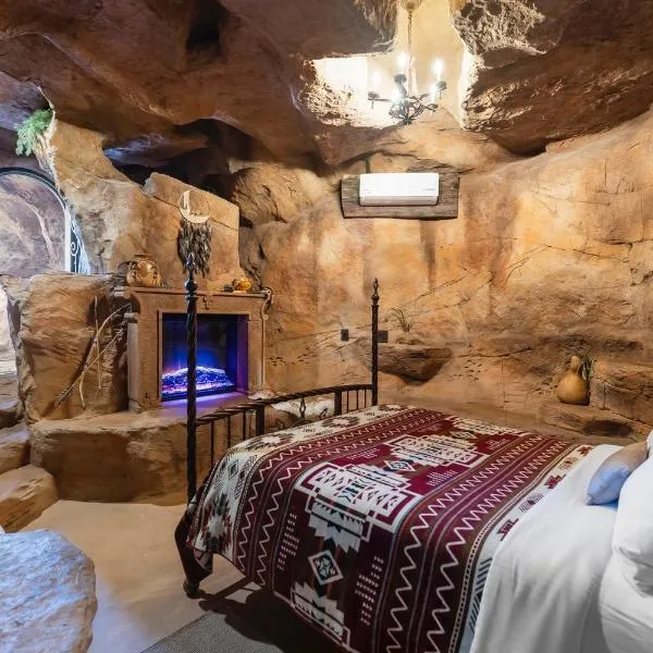 Cave Dwellers- Zions' Only Hand-Sculpted Cave, hotel v destinaci Cane Beds