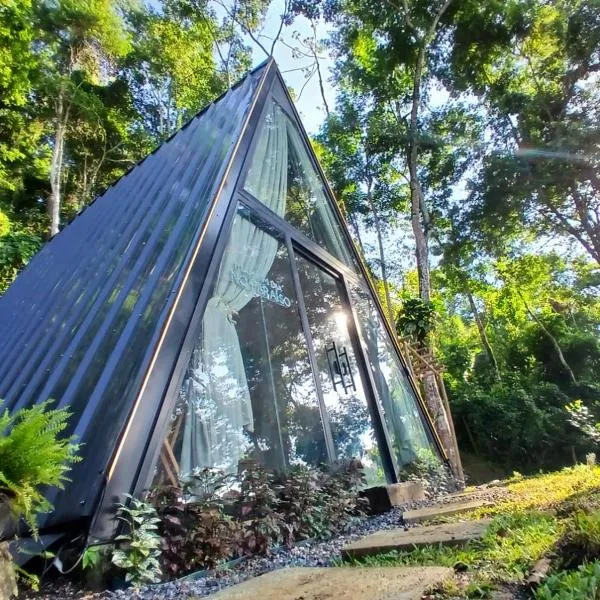 Chalé Suiço Blue Lemon ECO Paraty RJ, vista para o mar, ξενοδοχείο σε Παρατί