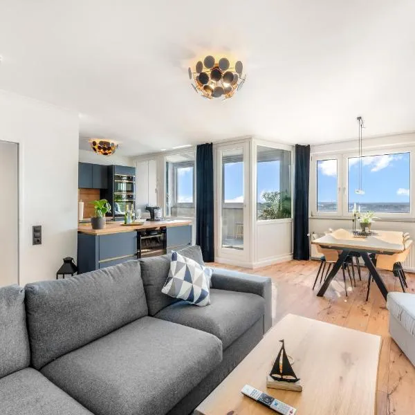 Exklusives Apartment Sunrise mit Whirlpool, Pool und Sauna, hotel in Bremerhaven