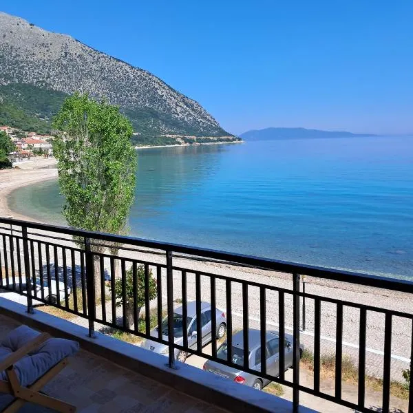 Flat on the sea โรงแรมในโปรอส