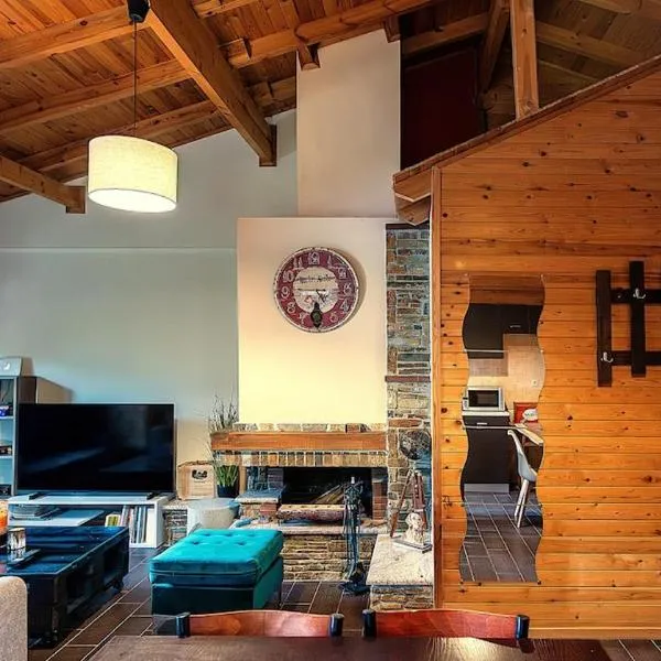 TETOS Wooden House, hôtel à Velventós