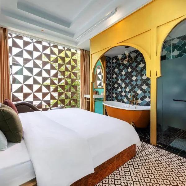 Secret Garden Hotel Phan Huy Ich、ホーチミン・シティのホテル