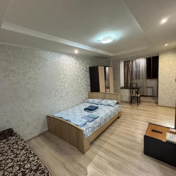 One-room apartment opposite Almaty Airport, hotelli Turksibissa