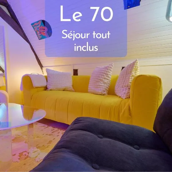 Le 70 - centre-ville - 2 parkings privé - TOUT INCLUS、サン・テニャンのホテル
