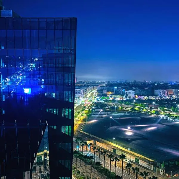 Beautiful Casablanca finance city Apartment，位于卡萨布兰卡的酒店