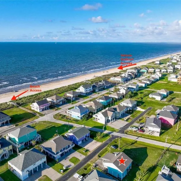 Steps to Beach, King Beds, Pet and Kid Friendly, hotel in Bolivar Peninsula