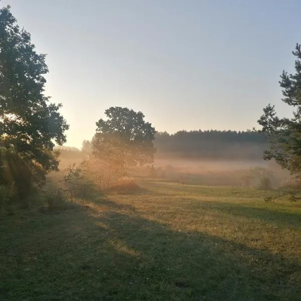 Po šimtamečiais ąžuolais, hotell sihtkohas Bezdonys