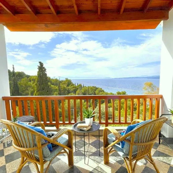 Casa Bianca Elegant House Near Beach、スペツェスのホテル