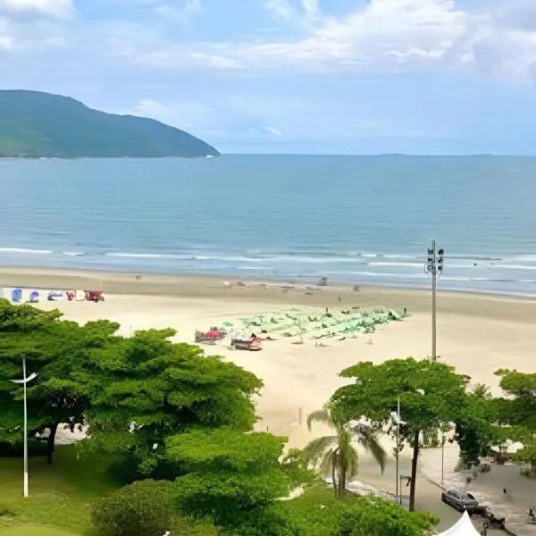 SHB - Moderno e Sofisticado Frente a Praia、サントスのホテル