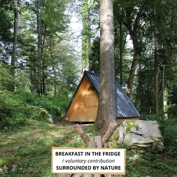 Glamping Zeleni raj Vače, hotel in Vače