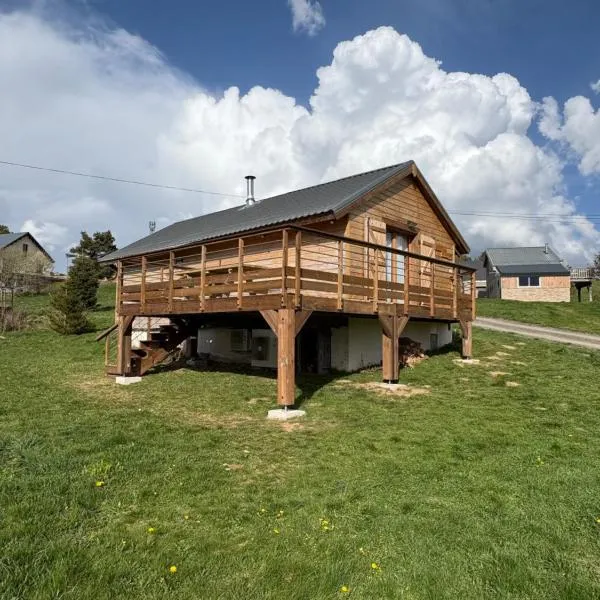 Chalet Echo des Montagnes,位于Camurac的酒店