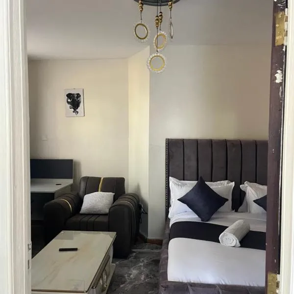 Sahel Executive Studio apartment with separate kitchen and bathroom in another section from the main room for cheap accommodation in Elgon View near Eldoret sports club,Rapha Hospital, Naivas supermarket, rupha mall, and Eldoret International Airport, hotel v destinaci Eldoret
