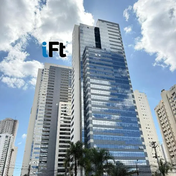 iFlat Brookfield Towers BT3003 - Jardim Goias, hotel in Goiânia