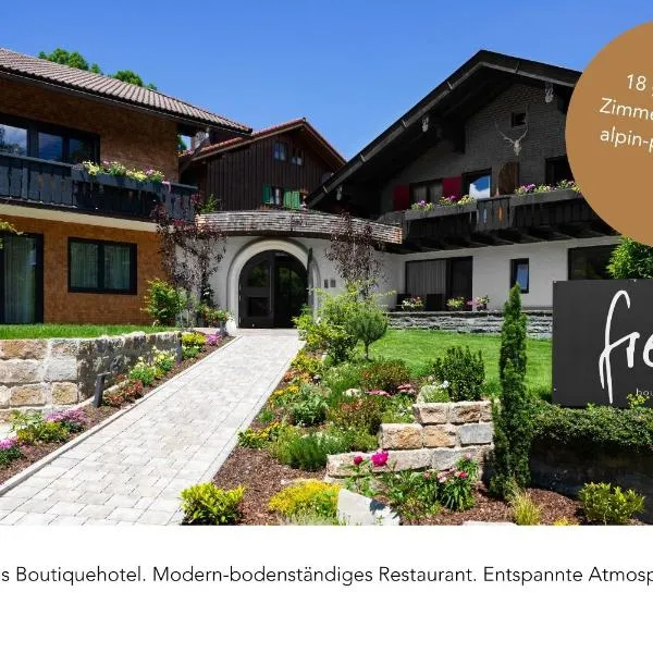 freistil Boutiquehotel: Sonthofen şehrinde bir otel