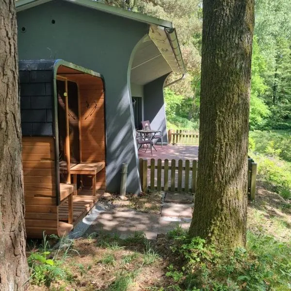 Bungalow Uhu mit Aussensauna, Hotel in Lage