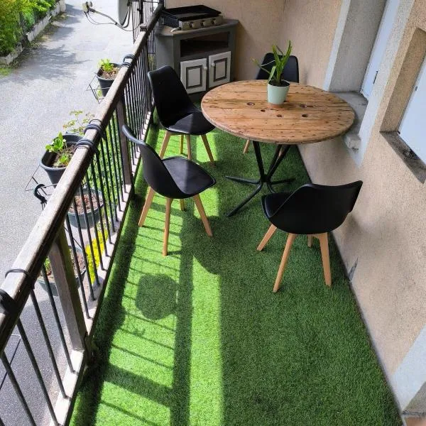 Maison de campagne, hotel v destinaci La Motte-en-Beauges