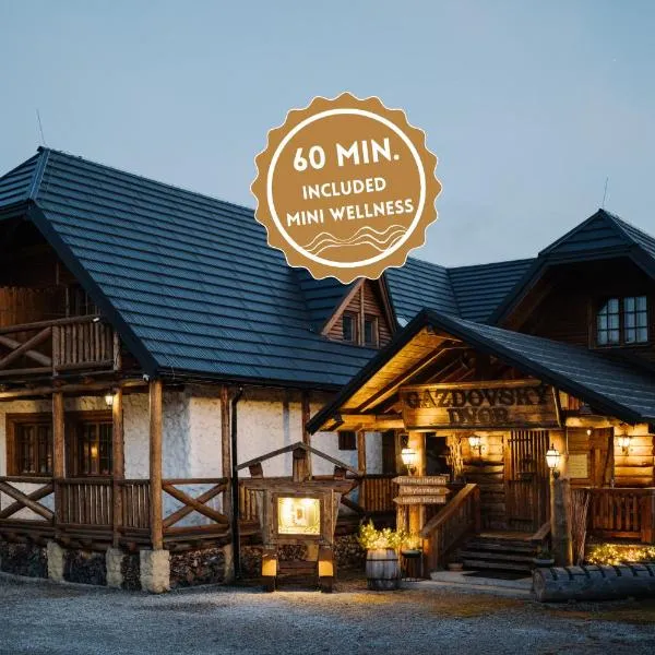 Gazdovský dvor B&B s Mini Wellness, hotel en Bešeňová