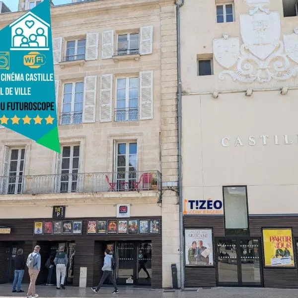 Le Castille d'Or Elégant, en face de l'Hôtel de Ville, ξενοδοχείο στο Πουατιέ